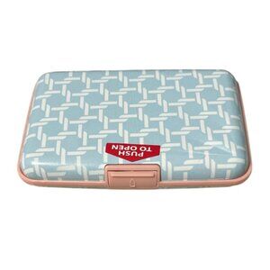 Fashionable Aluminum Wallet Credit Card Holder